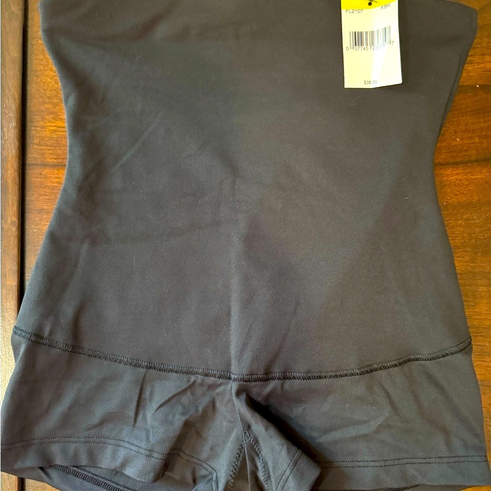 NWT Maidenform Black High Waist Shaper Underwear Sz M with Stays
